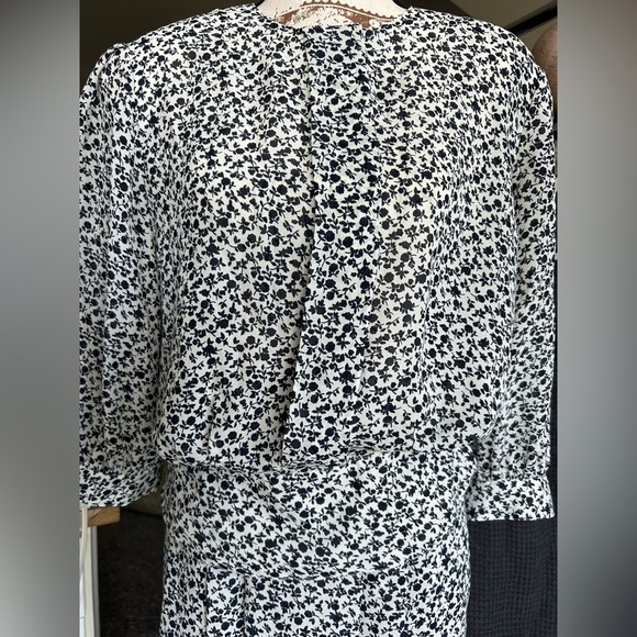 Josephine Vintage 80s Two Piece Floral Skirt Set Blouse size 10/Skirt Size 8 - Picture 2 of 16